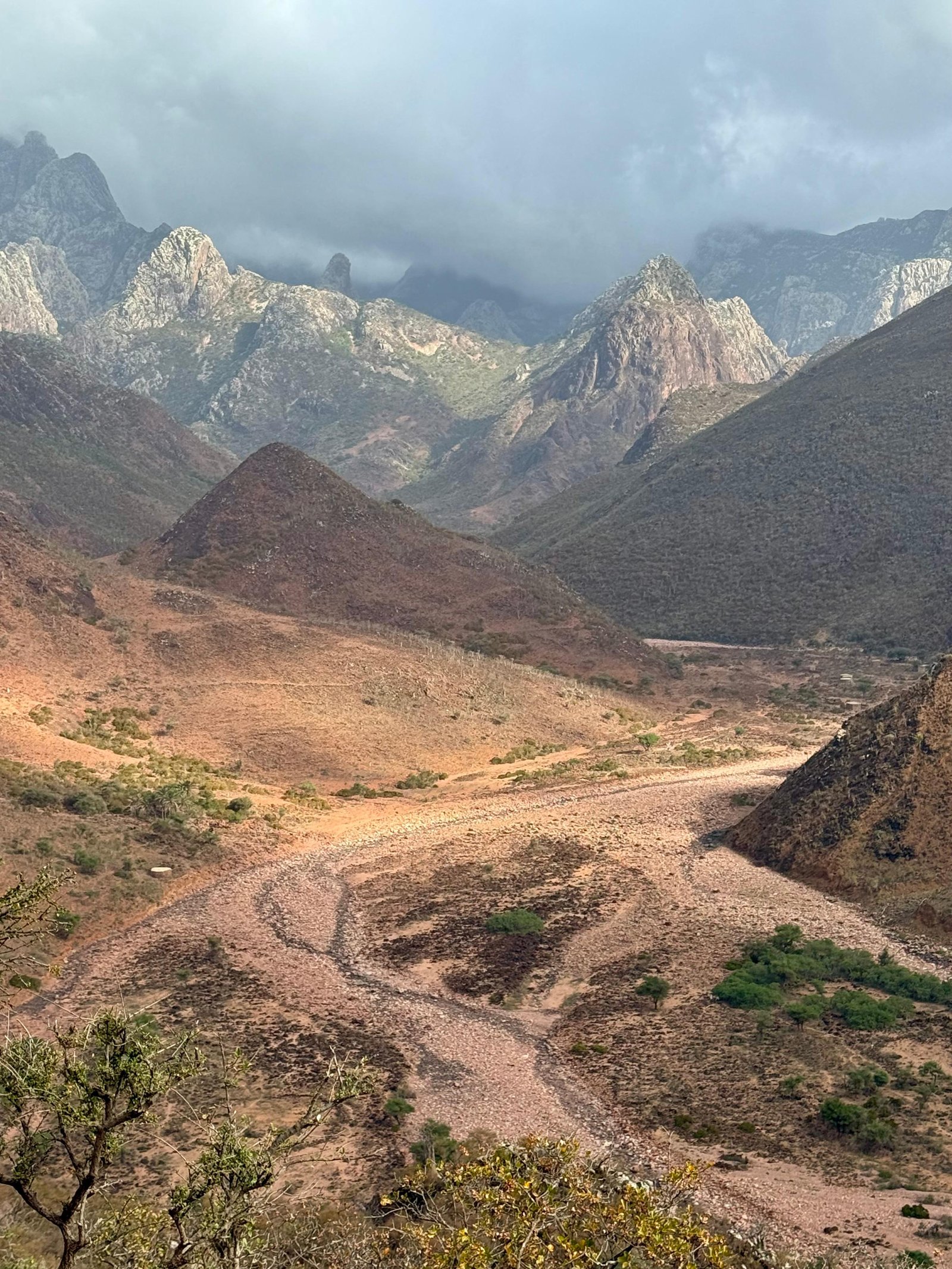 Homhil Protected Area valley